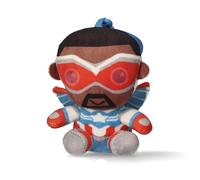 CERDÁ Life'S Little Moments - Llavero de Peluche Capitan Amercia de Marvel con Gancho de Plástico - Accesorio Infantil para Mochilas, Bolsos y Estuches - Suave, Ligero y Licencia Oficial Marvel
