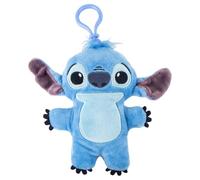 CERDÁ Life'S Little Moments - Llavero de Peluche Disney Stitch, Angel y Leroy con Gancho de Plástico - Accesorio Infantil para Mochilas, Bolsos y Estuches - Suave, Ligero y Licencia Oficial