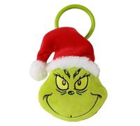 CERDÁ Life'S Little Moments - Llavero de Peluche navideño The Grinch con Gancho de Plástico - Accesorio Infantil para Mochilas, Bolsos y Estuches - Suave, Ligero y Licencia Oficial The Grinch