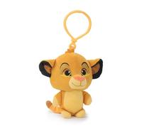 CERDÁ Life'S Little Moments - Llavero de Peluche Simba del Rey Leon con Gancho de Plástico - Accesorio Infantil para Mochilas, Bolsos y Estuches - Suave, Ligero - Licencia Oficial Disney