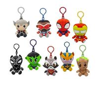 CERDÁ LIFE'S LITTLE MOMENTS - Llavero de Peluche Spiderman de Marvel Avengers con Gancho de Plástico - Accesorio Infantil para Mochilas, Bolsos y Estuches - Suave, Ligero y Licencia Oficial Marvel