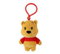 CERDÁ LIFE'S LITTLE MOMENTS - Llavero de Peluche Winnie The Pooh con Gancho de Plástico - Accesorio Infantil para Mochilas, Bolsos y Estuches - Suave, Ligero - Licencia Oficial Disney