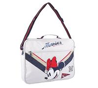 CERDÁ LIFE'S LITTLE MOMENTS - Maletin Escolar Infantil de Minnie Mouse | Bolsillo Superior, Lateral, Asa Ajustable | Colección escolar estampada - Licencia Oficial Disney