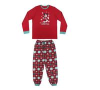 CERDÁ LIFE'S LITTLE MOMENTS Mickey Maya Bay Short Sleeve Classic Fit Shirt Bathrobe, Rojo, S Baby Boys