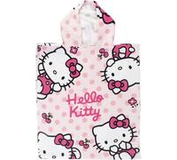 CERDÁ LIFE'S LITTLE MOMENTS Microfibra HK Summer 2025 Gorra de béisbol, Poncho Hello Kitty, Talla única Unisex Adulto