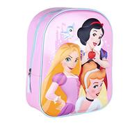 CERDÁ LIFE'S LITTLE MOMENTS Mochila 3D Infantil de Princesas Bosillo Unico-Licencia Oficial Disney, Unisex niños, Multicalor, Normal