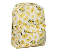 CERDÁ LIFE'S LITTLE MOMENTS Mochila Casual de El Rey León - Color Beige - 32x12x42 cm - Fabricada en Poliéster - Estampado con Motivos de Simba - Producto Original