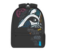 CERDÁ LIFE'S LITTLE MOMENTS Mochila Casual de Star Wars - Color Negro - 32x12x42 cm - Fabricada en Poliéster - Estampado con Motivos de Star Wars - Producto Original