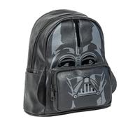 CERDÁ LIFE'S LITTLE MOMENTS Mochila Casual de Star Wars - Color Negro - 22.5x22.5x7.cm - Fabricada en PU - Estampado de Darth Vader - Producto Original