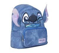 CERDÁ Mochila casual Life's Little Moments Stitch Azul 22.5x22.5x7 cm PU Original