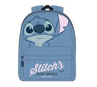 CERDÁ Mochila casual Stitch Azul 32x12x42 cm Poliéster con estampado de Stitch