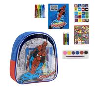 CERDÁ LIFE'S LITTLE MOMENTS Mochila Coloreable Avengers Para Niños - Mochila Infantil Marvel Con Rotuladores Para Pintar - Actividades Creativas y Mochila Ideal Para Escuela