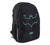 CERDÁ LIFE'S LITTLE MOMENTS - Mochila Escolar de Batman Idónea para Niño en Primaria Adaptable a Carrito, Espalda Ergonómica y Asas Ajustables Acolchadas - Licencia Oficial DC