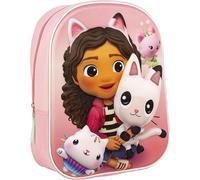 CERDÁ LIFE'S LITTLE MOMENTS Mochila Escolar de Gabby's Dollhouse, Niños, Mod. 1, Estándar