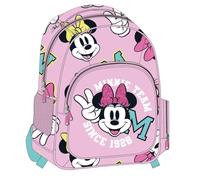 CERDÁ LIFE'S LITTLE MOMENTS Mochila Escolar de Minnie - Color Fucsia - 32 x 15 x 42 cm - Cierre de Cremallera - Asa Ajustable - Mochila Resistente y Duradera - Producto Original Diseñado en España