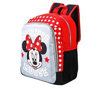 CERDÁ Mochila escolar Minnie Mouse, adaptable a carrito, ergonómica, asas ajustables, multicolor