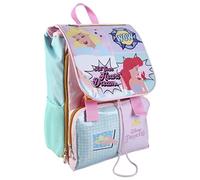 CERDÁ LIFE'S LITTLE MOMENTS - Mochila Escolar de Princesas Disney Idónea para Niña en Primaria Extensible, Espalda Ergonómica y Asas Ajustables Acolchadas - Licencia Oficial Disney