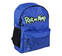 CERDÁ LIFE'S LITTLE MOMENTS - Mochila Escolar de Rick And Morty Idónea para Adolescentes con 2 Compartimentos, Espalda Ergonómica y Asas Ajustables Acolchadas - Licencia Oficial Warner Bros