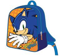 CERDÁ LIFE'S LITTLE MOMENTS Mochila escolar Sonic 3D con cremallera y asas ajustables Multicolor