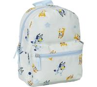 CERDÁ LIFE'S LITTLE MOMENTS Mochila GUARDERIA Estampado BLUEY, Unisex niños, Azul Claro, Pequeña