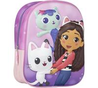 CERDÁ LIFE'S LITTLE MOMENTS Mochila Infantil 3D Gabby’s Dollhouse Niñas Diseño Colorido y Relieve Divertido | Mochila Escolar Gabby Gran Capacidad y Tiras Ajustables