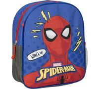 CERDÁ LIFE'S LITTLE MOMENTS Mochila Infantil de Spiderman - Color Azul - Cierre de Cremallera - 25x20x29 cm - Mochila Escolar - Asas Acolchadas - Producto Original Diseñado en España