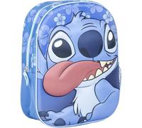 CERDÁ Mochila escolar Life's Little Moments Stitch 3D – Cremallera, asas ajustables, ergonómica
