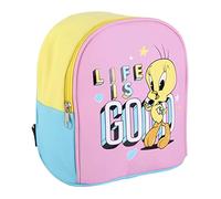 CERDÁ LIFE'S LITTLE MOMENTS - Mochila Infantil de Tiempo Libre de Looney Tunes Estampada en Brillantina - Licencia Oficial Looney Tunes