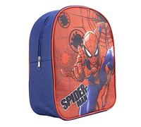 CERDÁ LIFE'S LITTLE MOMENTS Mochila infantil para guardería, escuela materna, tiempo libre, bolsa merienda, dibujos animados, correas acolchadas | Varios personajes, Rojo 1046, Mini, Spider-Man