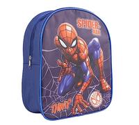 CERDÁ LIFE'S LITTLE MOMENTS Mochila infantil para guardería, escuela materna, tiempo libre, bolsa merienda, dibujos animados, correas acolchadas | Varios personajes, Azul 1050, Mini, Spider-Man