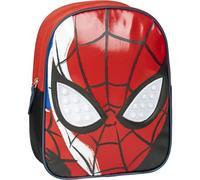 CERDÁ LIFE'S LITTLE MOMENTS Mochila Infantil Personaje Aplicaciones Spiderman, Unisex niños, Rojo, Pequeña