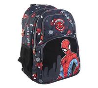 CERDÁ LIFE'S LITTLE MOMENTS Mochila Spiderman con Bolsillo Frontal y Malla Lateral para niño | Colección Escolar-Licencia Oficial Marvel, Multicolor, único (2100003828)