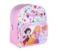 Cerdá LIFE'S LITTLE MOMENTS - Mochilas Pequeñas Infantiles de Princesas Disney con Bolsillo Frontal Transparente, Asas Ajustables y Acolchadas - Licencia Oficial Disney