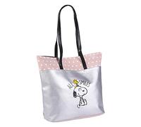 CERDÁ LIFE'S LITTLE MOMENTS Mujer, Bolso Shopper Grande de Snoopy-Licencia Oficial Disney, Multicolor, Talla única