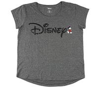 CERDÁ LIFE'S LITTLE MOMENTS Mujer Camiseta DisneyLicencia Oficial Disney, Gris Oscuro, M (2200007038_T3M-C52)