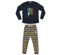 CERDÁ LIFE'S LITTLE MOMENTS Mujer Pijama Snoopy Invierno-Licencia Oficial Peanuts, Azul, S