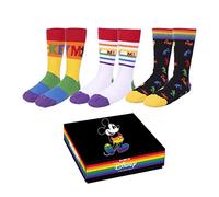 CERDÁ LIFE'S LITTLE MOMENTS Multicolor Pack 3 Calcetines Hombre Colección Disney Pride, Estándar Unisex Adulto