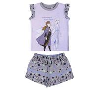 CERDÁ LIFE'S LITTLE MOMENTS Niñas Pijama Corto Elsa y Anna Frozen-Licencia Oficial Disney, Verde, 2 años