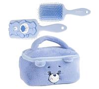 CERDÁ LIFE'S LITTLE MOMENTS Osos Amorosos- Set Beauty Cepillo y Neceser para Cuidado del Cabello y Viaje-Azul