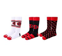 CERDÁ LIFE'S LITTLE MOMENTS Pack 3 Calcetines Algodón Mujer de Deadpool - Licencia Oficial Marvel