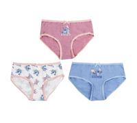CERDÁ LIFE'S LITTLE MOMENTS - Pack Braguitas Single Jersey - 3 Piezas - Stitch - 100% Algodón - Braguitas Cómodas - Estampado de Sus Personajes Favoritos - Producto Original