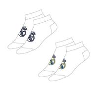 CERDÁ LIFE'S LITTLE MOMENTS Pack Calcetines 2 Piezas Real Madrid - Pack 2 Pares Calcetines Cómodos de Algodón, Transpirables y Resistentes - Calcetines Deportivos y Casual para Uso Diario