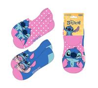 CERDÁ LIFE'S LITTLE MOMENTS Pack calcetines pinkies Stitch para diario, deporte y ocio - Calcetines pinkies invisibles y cómodos para zapatillas y mocasines