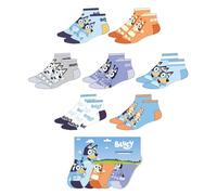 Pack calcetines tobilleros Bluey para uso diario y deporte - Pack calcetines tobilleros suaves y transpirables para zapatillas y calzado casual