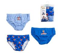 CERDÁ LIFE'S LITTLE MOMENTS - Pack Calzoncillos Single Jersey - 3 Piezas - Spidey - 100% Algodón - Calzoncillos Cómodos - Estampado de Sus Personajes Favoritos - Producto Original
