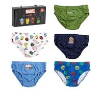 CERDÁ LIFE'S LITTLE MOMENTS - Pack Calzoncillos Single Jersey - 5 Piezas - Marvel - 100% Algodón - Calzoncillos Cómodos - Estampado de Sus Personajes Favoritos - Producto Original