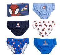 CERDÁ LIFE'S LITTLE MOMENTS - Pack Calzoncillos Single Jersey - 5 Piezas - Spidey - 100% Algodón - Producto Original