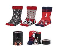 Pack de 3 Calcetines diseño variado Minnie Talla 36-43 Cómodos y Suaves - Pack Calcetines 3 Piezas Minnie con Estilo Único y Licencia Oficial