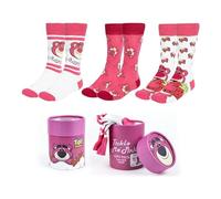CERDÁ LIFE'S LITTLE MOMENTS Pack de 3 Calcetines estilo Toy Story Talla 36-43 Cómodos y Suaves - Pack Calcetines 3 Piezas Toy Story con Estilo Único y Licencia Oficial