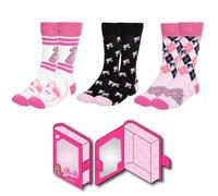 CerdÁ life's little moments pack de 3 calcetines infantiles barbie ta